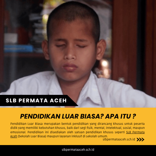Pendidikan Luar Biasa? Apa Itu Penjelasan Lengkapnya